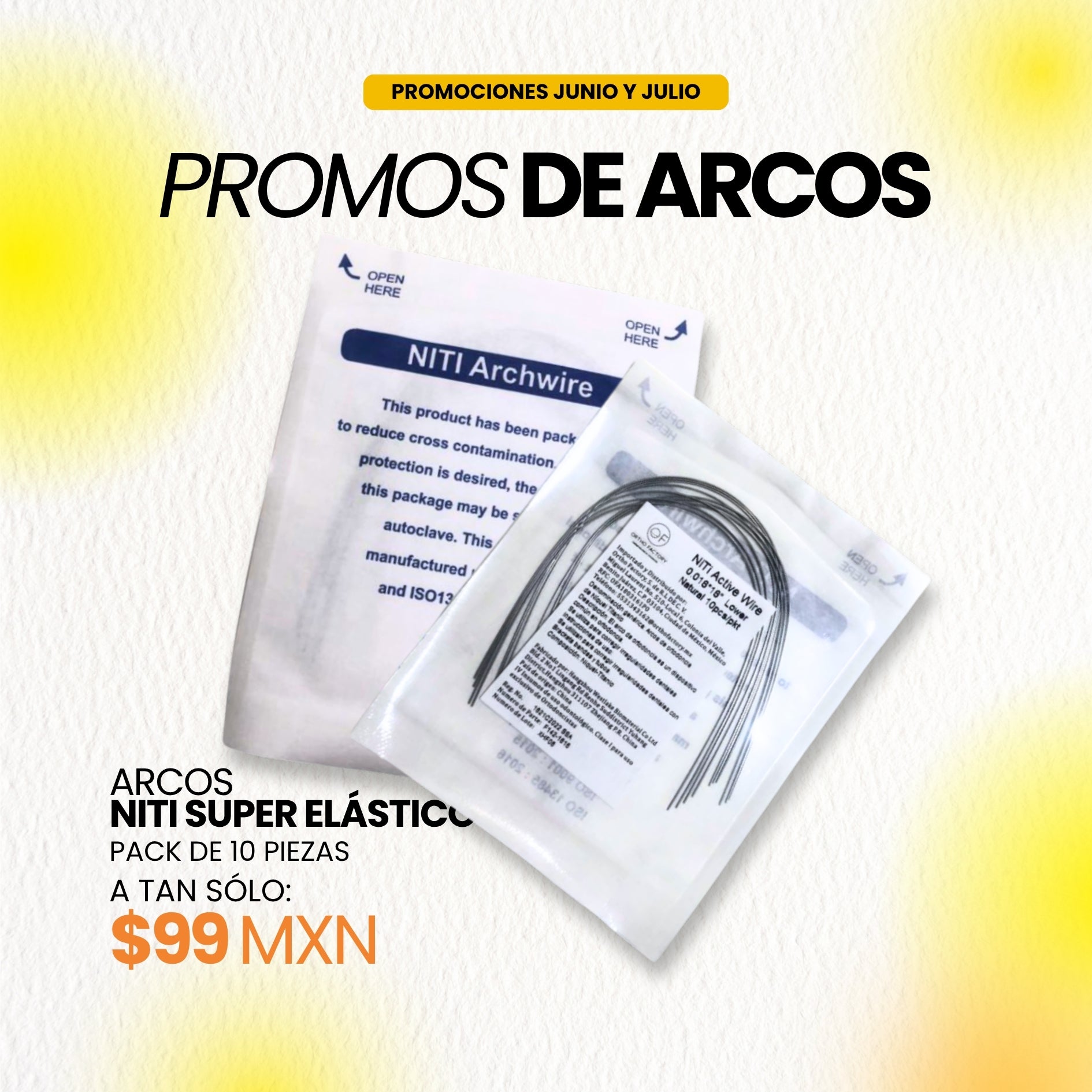 Promoción: Arcos Orthofactory | Ortho Factory México