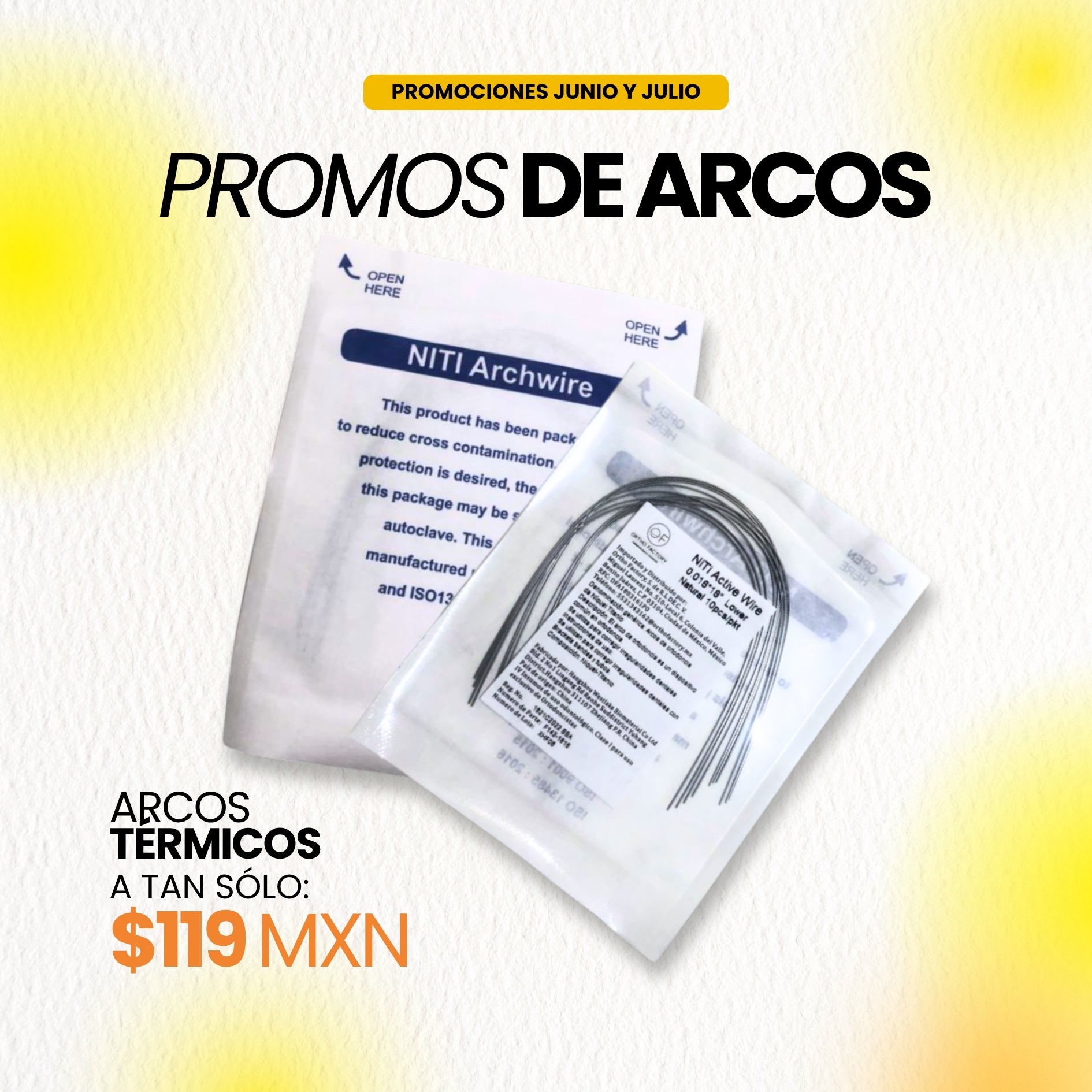 Promoción: Arcos Orthofactory | Ortho Factory México