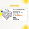 Promoción 2x1: Brackets Cerámicos