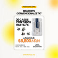 Promoción: Brackets Convencionales 20 CASOS