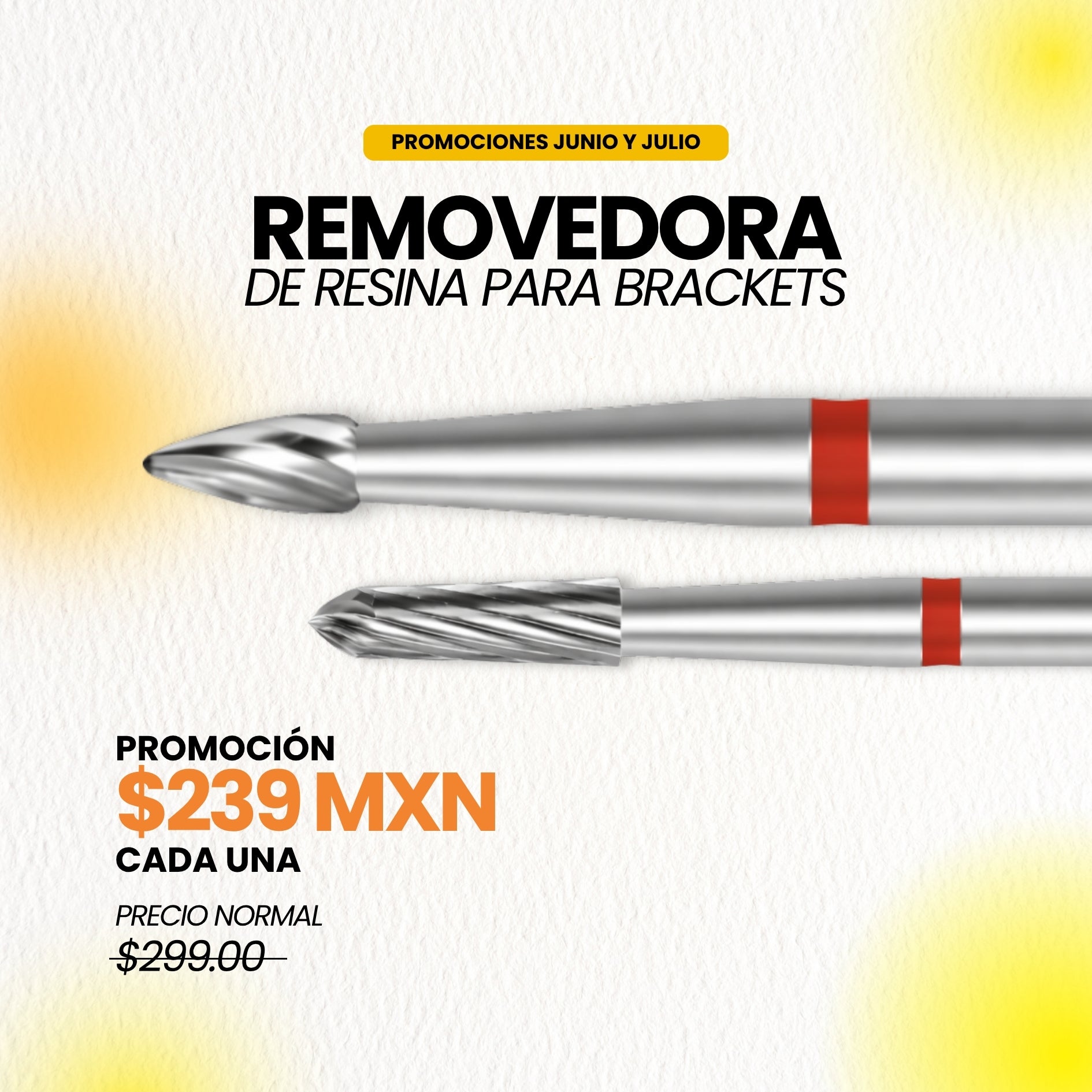 Promoción: Fresas para Ortodoncia | Ortho Factory México