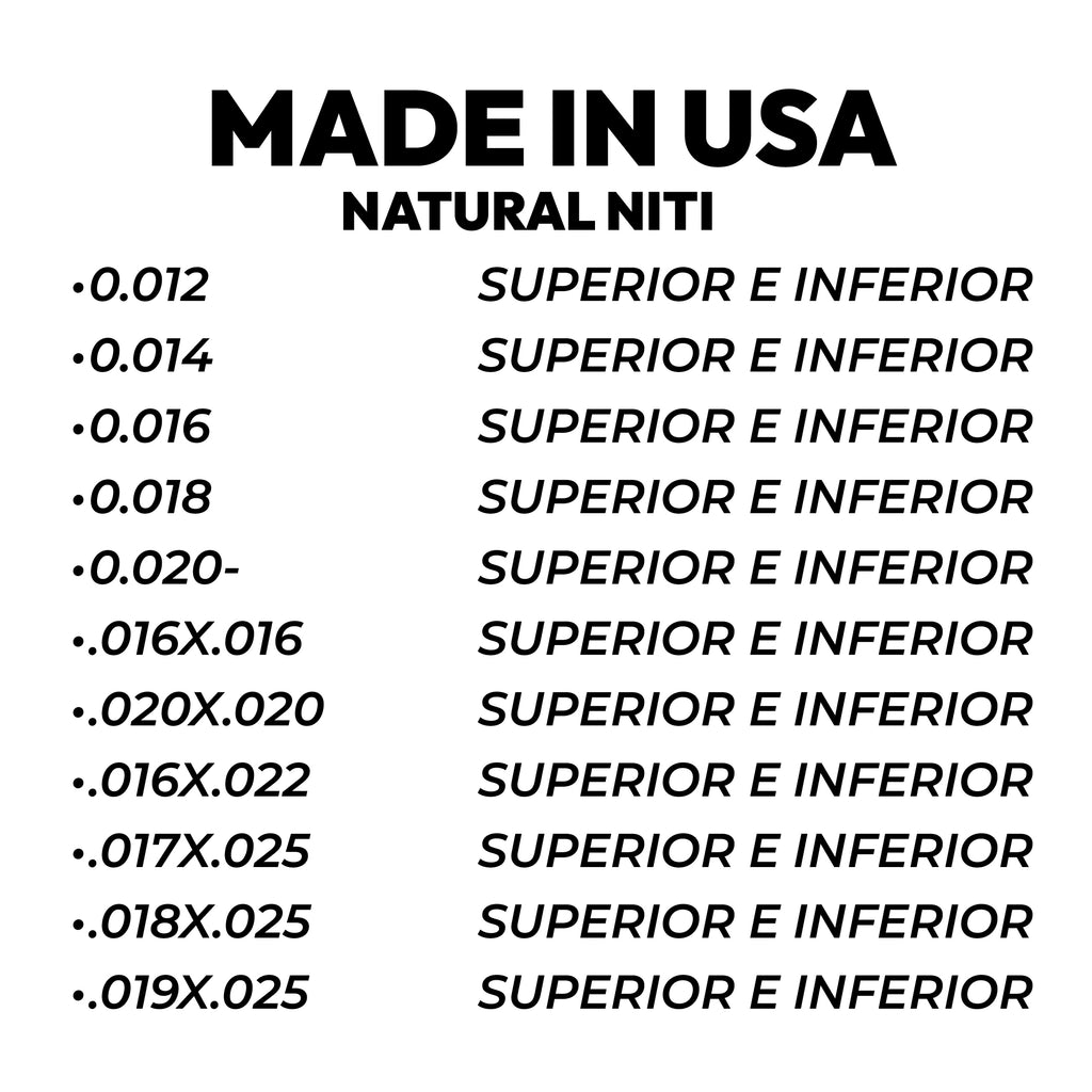 Arco Niti Térmico Natural | Ortho Factory México