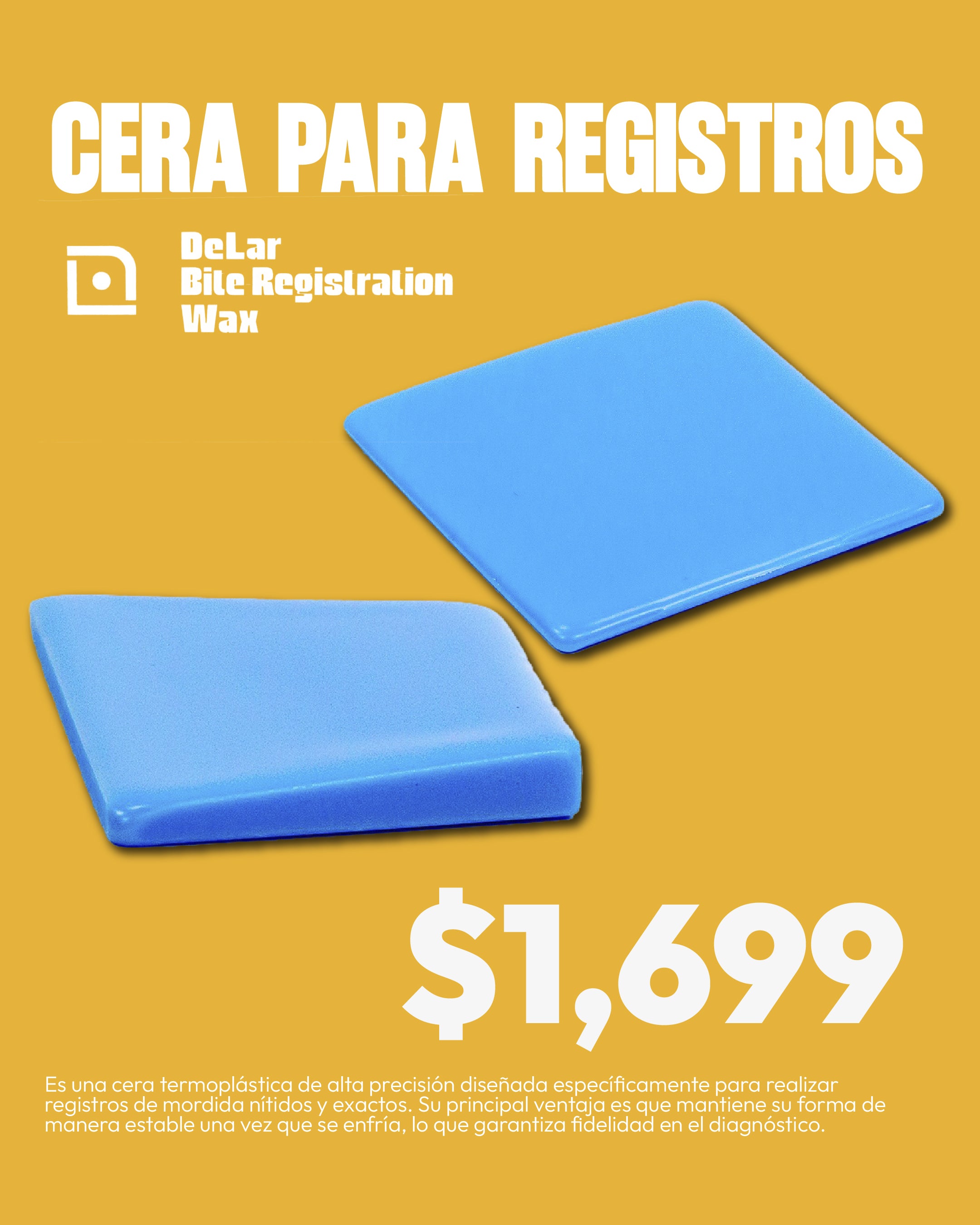 Cera para registros | Ortho Factory México