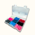 Caja de Elásticos Multicolor